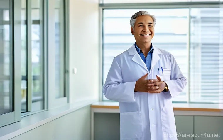 폐암 조기 진단 CT 스캔 - **Prompt 1: A Window to Hope and Early Detection** "A visually diverse individual, a male in his...
